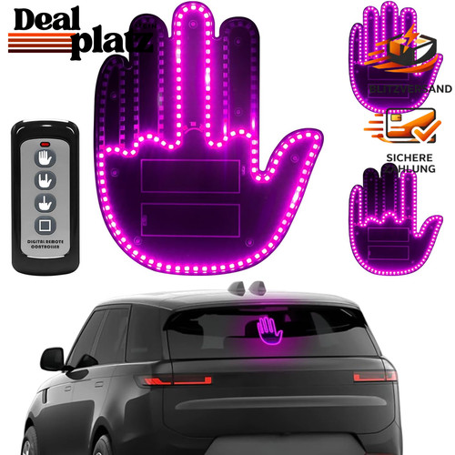 Led auto finger licht hand - auto,