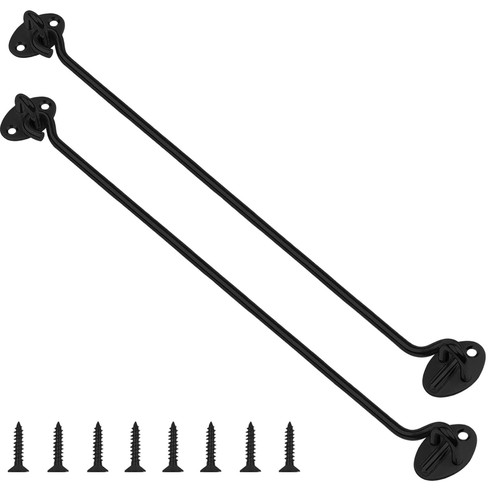 Sturmhaken edelstahl schwarz - sturmhaken,
